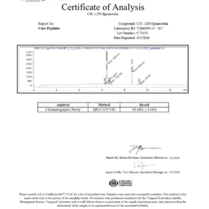 CJC 1295 for sale ipamorelin