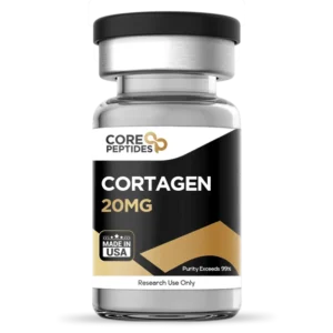 Cortagen peptide 20mg Ala-Glu-Asp-Pro Khavinson neural bioregulator lyophilised research vial