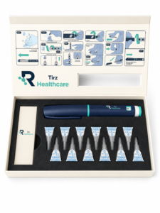 Tirz Healthcare 60mg Tirzepatide Adjustable Dosage Pen with disposable needles