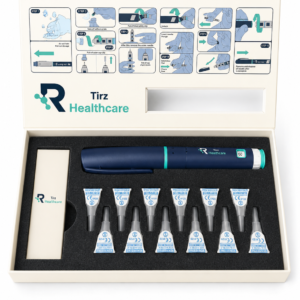 Tirz Healthcare 60mg Tirzepatide Adjustable Dosage Pen with disposable needles