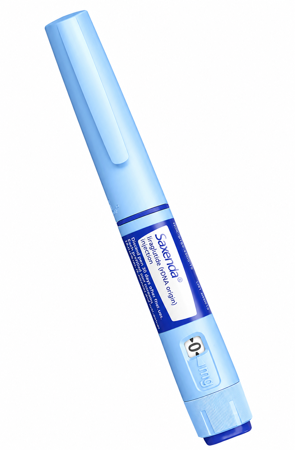 Saxenda® (Liraglutide) 6 mg/mL Injection Pen | Weight Management Saxenda (Liraglutide) 6 mg/mL pre-filled injection pen by Novo Nordisk for chronic weight management