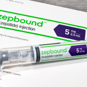 Zepbound Tirzepatide 5mg Single-Dose Injection Pen for Chronic Weight Management.
