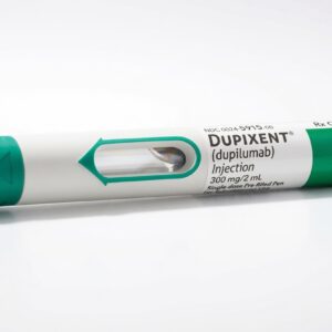 Dupixent (Dupilumab) 300mg/2mL Single-Dose Pre-Filled Pen for subcutaneous injection.