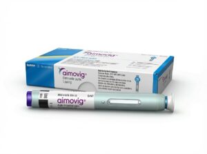 Aimovig® (Erenumab) Prefilled Auto-Injector Pen for Monthly Migraine Prevention