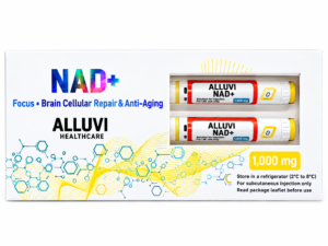ALLUVI Healthcare NAD+ Injectable Pen Solution 1,000 mg product packaging